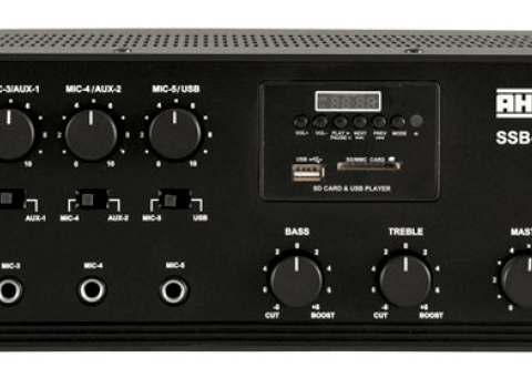 Bộ khuếch đại công suất kèm trộn 120W Ahuja SSB-120DP